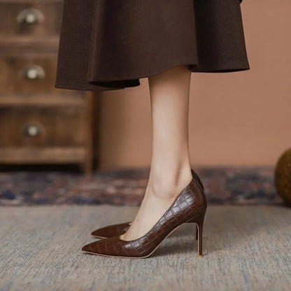 SexyBrown Comfortable All-match High Heels