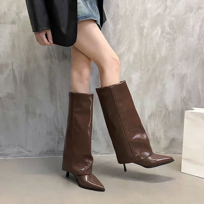 Women's Pointed Toe Knee-high Boots