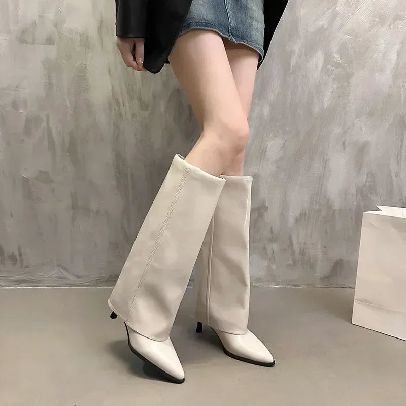 Women's Pointed Toe Knee-high Boots