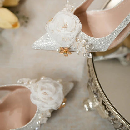 Luxury Wedding white heel