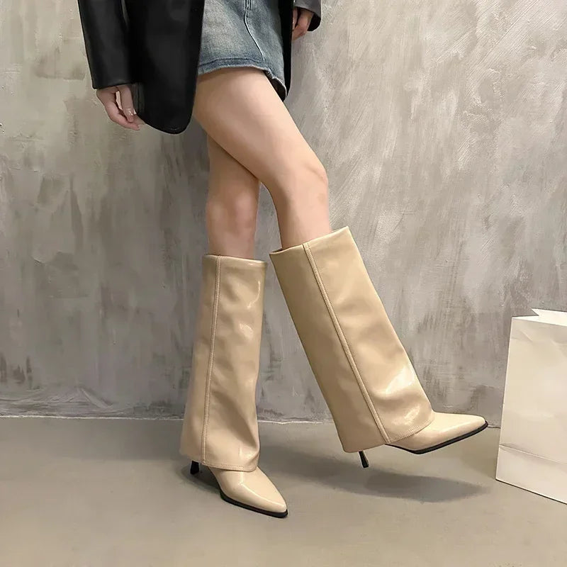 Women's Pointed Toe Knee-high Boots