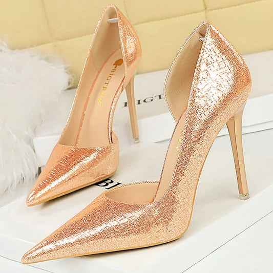 Sequin Cloth Women Pumps